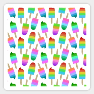 Colorful Popsicles Sticker